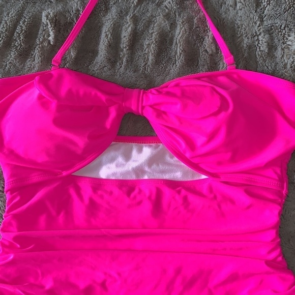 NWT Tempt Me Removable Adjustable Halter Retro High Waist One Piece Swimsuit XL - Picture 5 of 10